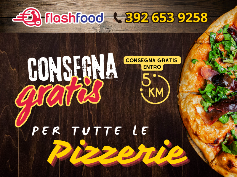 Consegna Gratuita Pizzerie